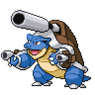 Battler sprite for Blastoise