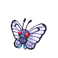 Battler sprite for Butterfree