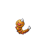 Battler sprite for Weedle