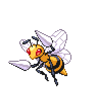 Battler sprite for Beedrill