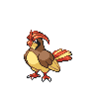 Battler sprite for Pidgeotto