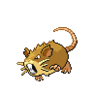 Battler sprite for Raticate