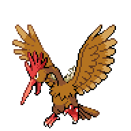 Battler sprite for Fearow