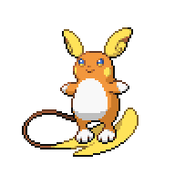 Battler sprite for Raichu
