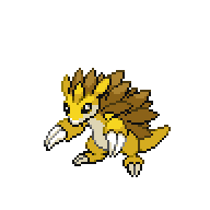 Battler sprite for Sandslash