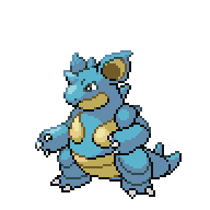 Battler sprite for Nidoqueen