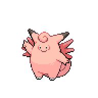 Battler sprite for Clefable