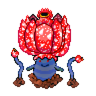 Battler sprite for Vileplume
