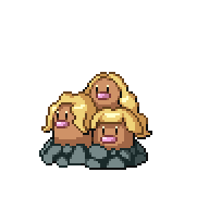 Battler sprite for Dugtrio