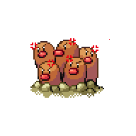 Battler sprite for Dugtrio