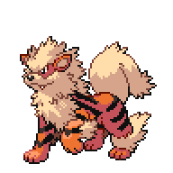 Battler sprite for Arcanine