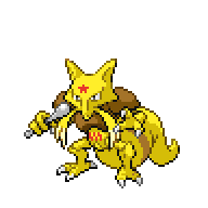 Battler sprite for Kadabra