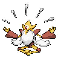 Battler sprite for Alakazam