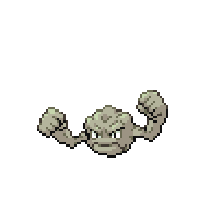 Battler sprite for Geodude