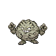 Battler sprite for Graveler