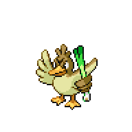Battler sprite for Farfetch'd
