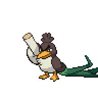 Battler sprite for Farfetch'd