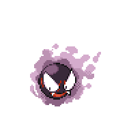 Battler sprite for Gastly