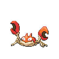 Battler sprite for Krabby