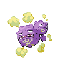 Battler sprite for Weezing
