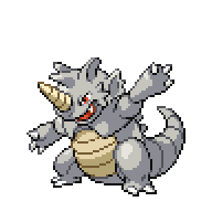 Battler sprite for Rhydon