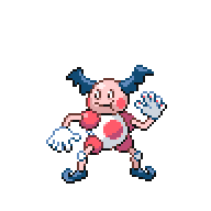 Battler sprite for Mr. Mime