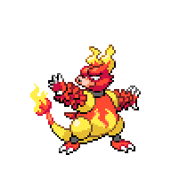 Battler sprite for Magmar
