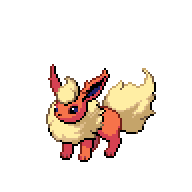 Battler sprite for Flareon