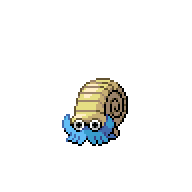 Battler sprite for Omanyte