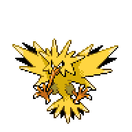 Battler sprite for Zapdos