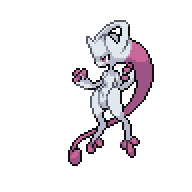 Battler sprite for Mewtwo
