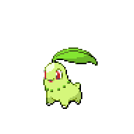 Battler sprite for Chikorita