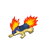 Battler sprite for Quilava