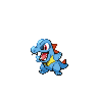 Battler sprite for Totodile