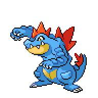 Battler sprite for Feraligatr