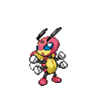 Battler sprite for Ledian