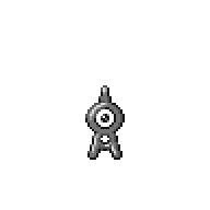 Battler sprite for Unown