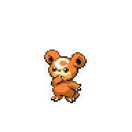 Battler sprite for Teddiursa