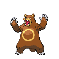 Battler sprite for Ursaring