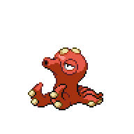 Battler sprite for Octillery
