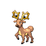 Battler sprite for Stantler