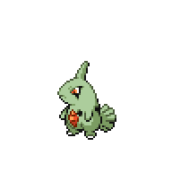 Battler sprite for Larvitar