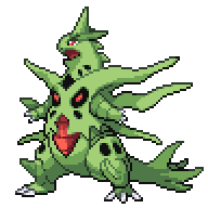 Battler sprite for Tyranitar