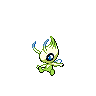 Battler sprite for Celebi