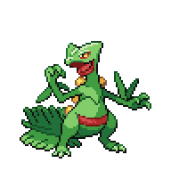 Battler sprite for Sceptile