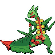 Battler sprite for Sceptile