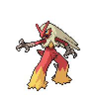 Battler sprite for Blaziken