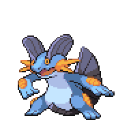 Battler sprite for Swampert