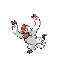 Battler sprite for Vigoroth