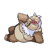 Battler sprite for Slaking